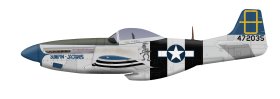 North American P-51D Mustang 44-72035